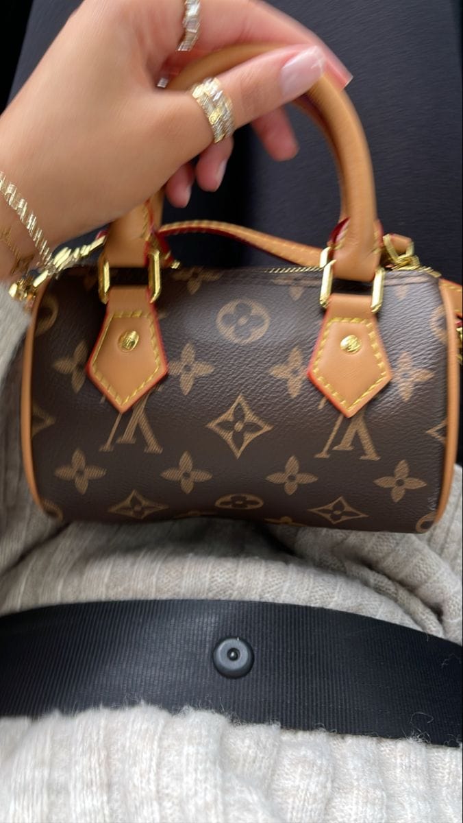 Customer photo review of Luxury Monogram Handbag