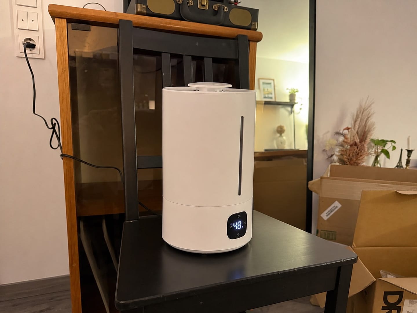Customer photo review of Oryzom AquaMist – Ultraschall-Technologie mit intelligenter Feuchtigkeitsregelung für ein angenehmes Raumklima