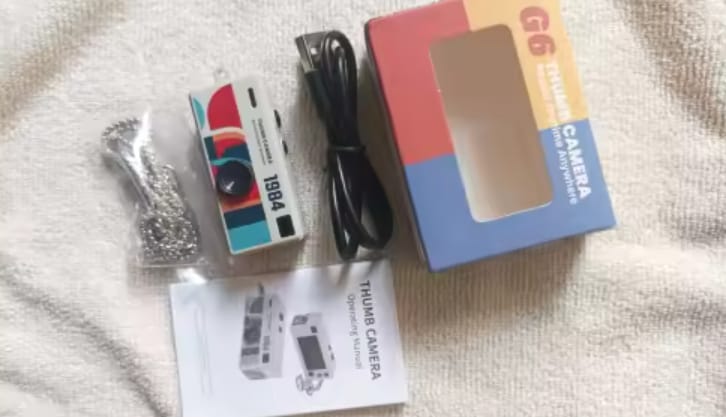 Customer photo review of Mini Cámara Retro con calidad HD