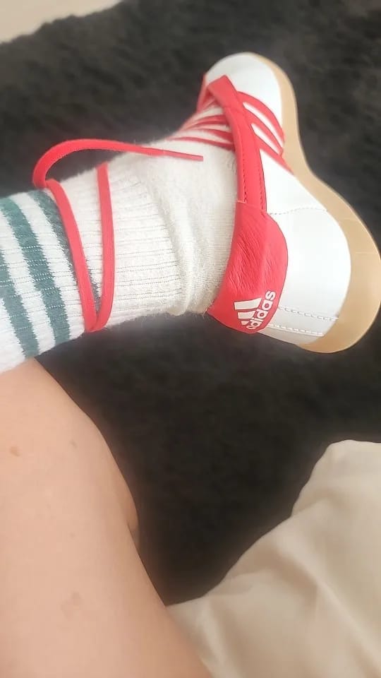 Customer photo review of Taekwondo Mei Ballet Woven Cream White/Cream White/Gum