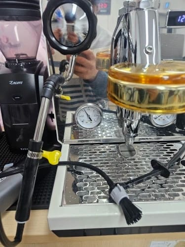 Customer photo review of FlowBrush™ by Flow Espresso Steam Wand Adapter