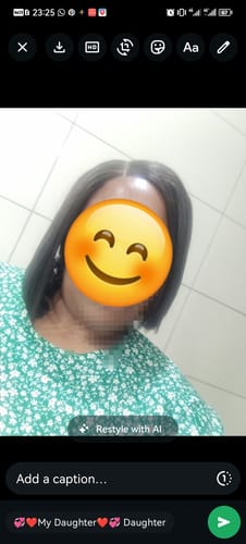 Customer photo review of Budget Vietnamese Super Double Drawn Bone Straight 2x6 Closure 10" Natural Black Wig