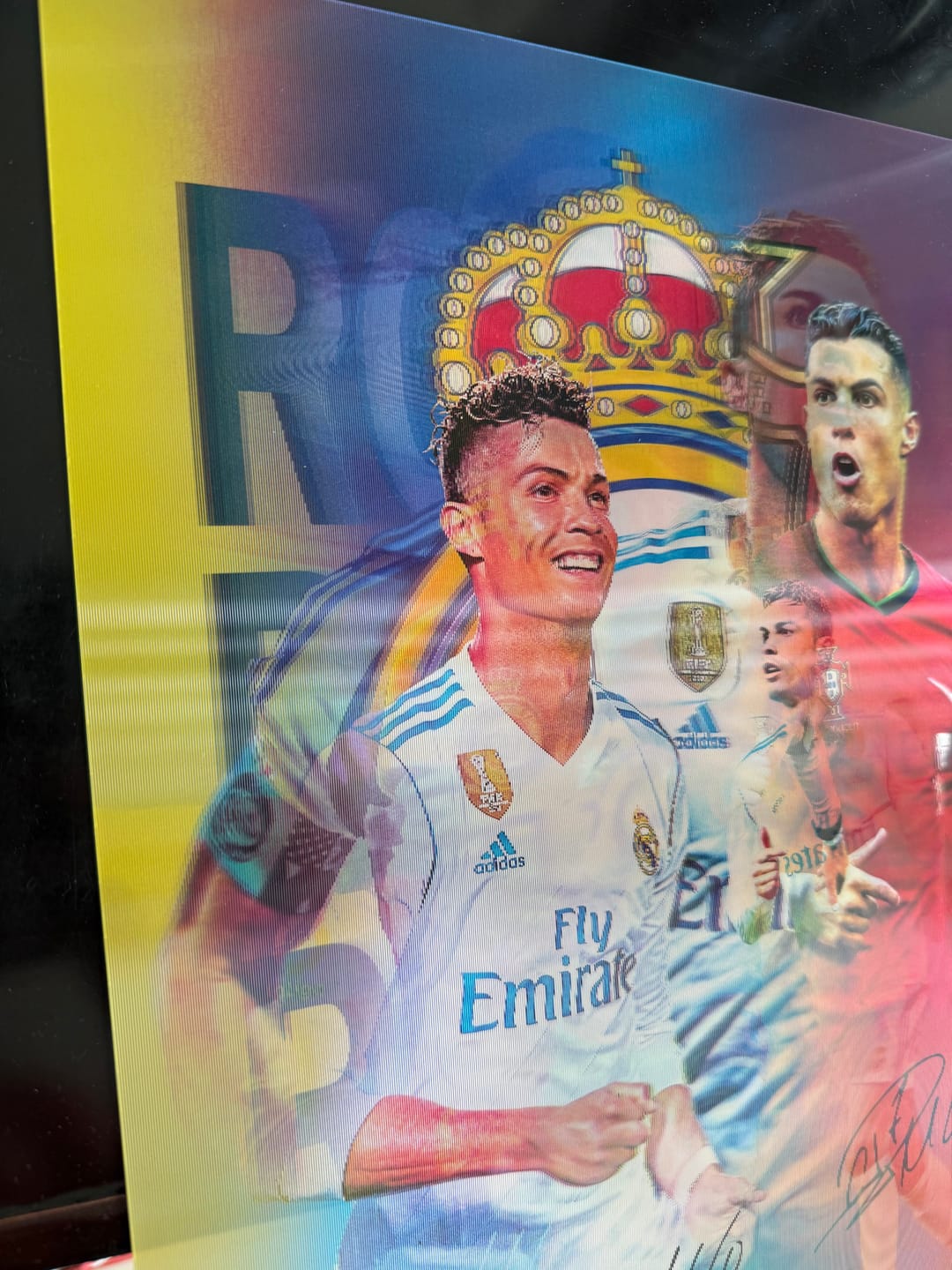 Customer photo review of Poster Lenticular Futbol Leyendas