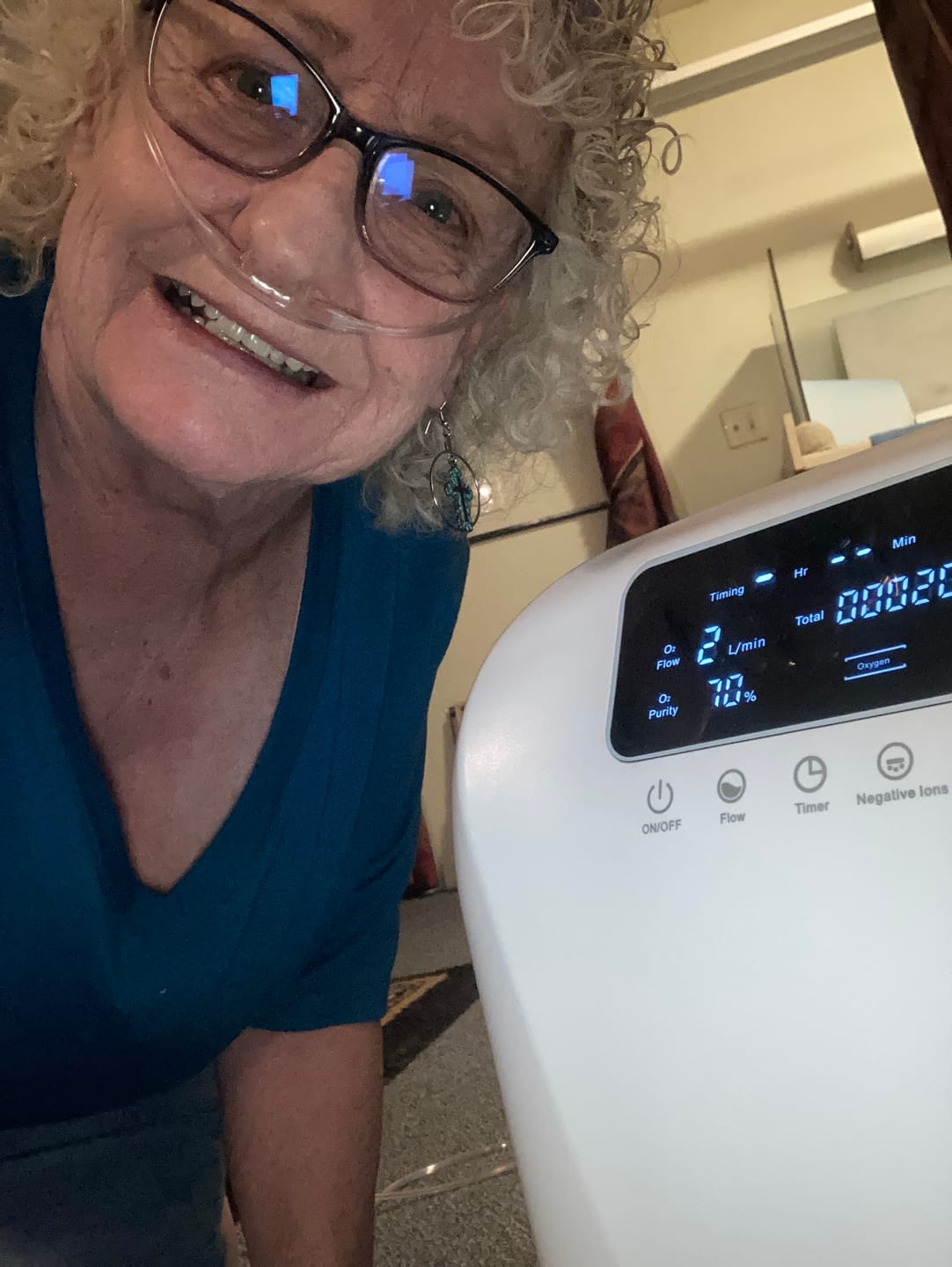 Customer photo review of VARON VH-4 | Continuous Flow Home Oxygen Concentrator (1-9 settings)