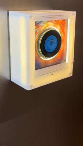 Customer photo review of Musikplayer Magnet - Mit Drehfunktion
