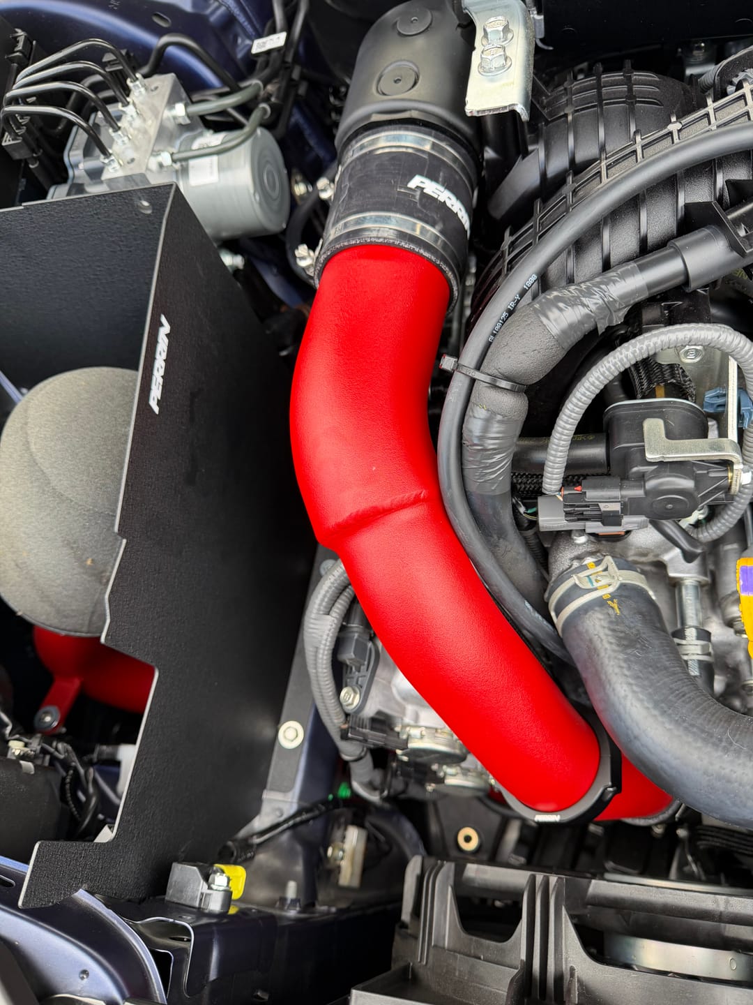 Customer photo review of Intake, Cold Air with Heatshield for 2022-2026 WRX