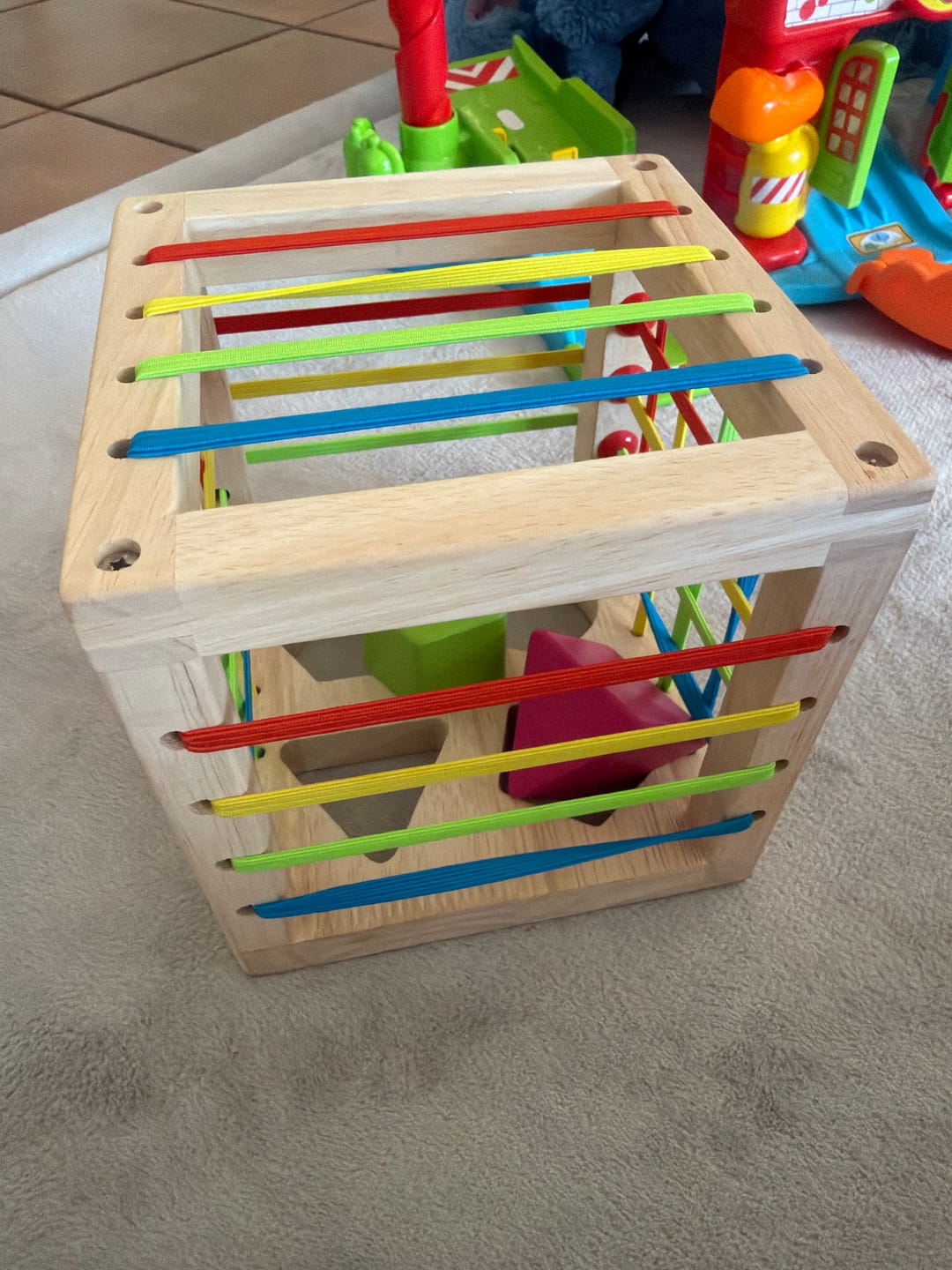 Customer photo review of Marvin’s Wooden Plug-Le Toy