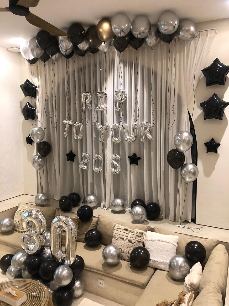 Customer photo review of 🎊 Indoor Room Decorations - Villa Room Setup