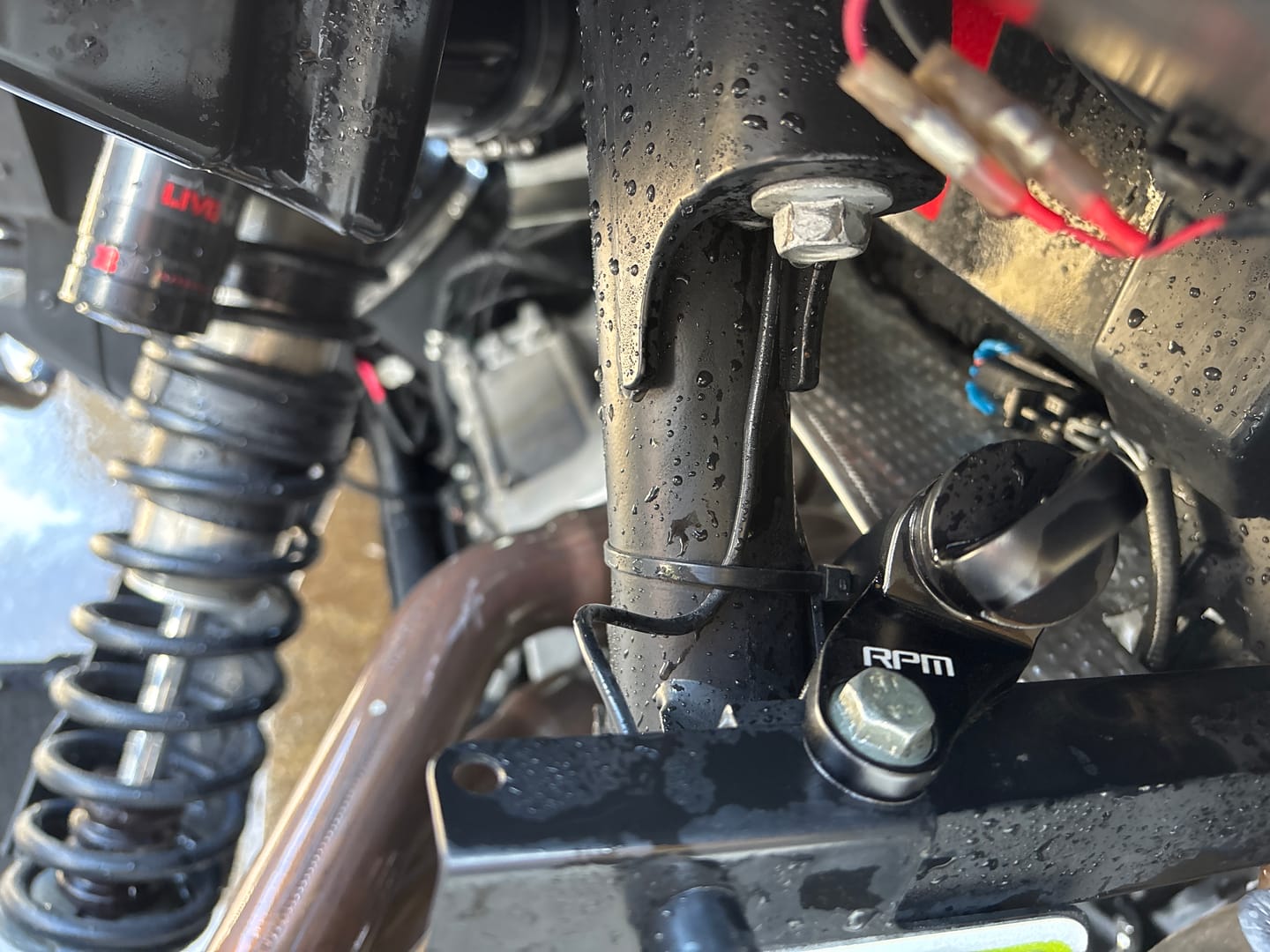 Customer photo review of RPM Pro R Oil Fill Adapter Hose
