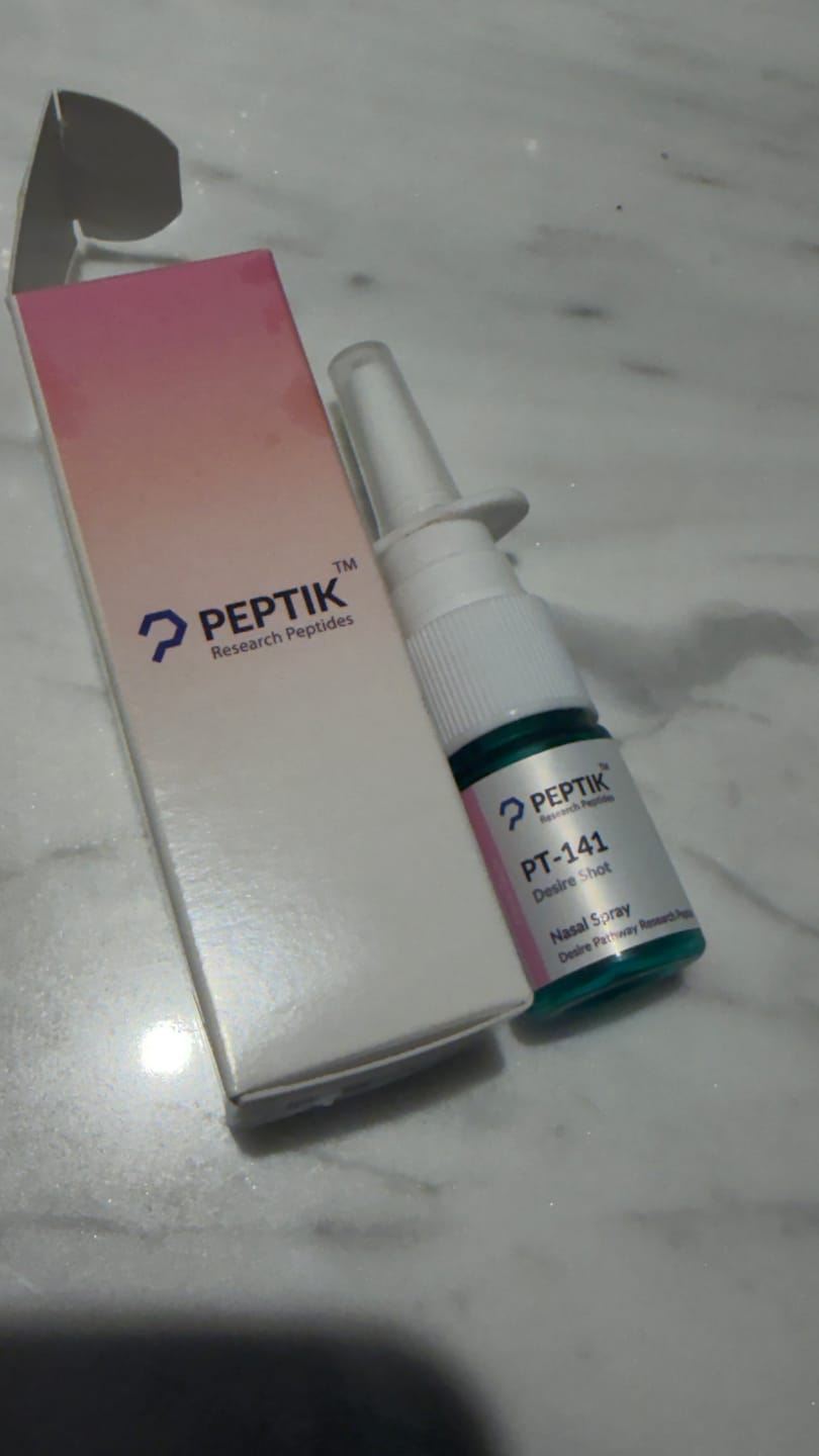 Customer photo review of PT-141 Nasal Spray