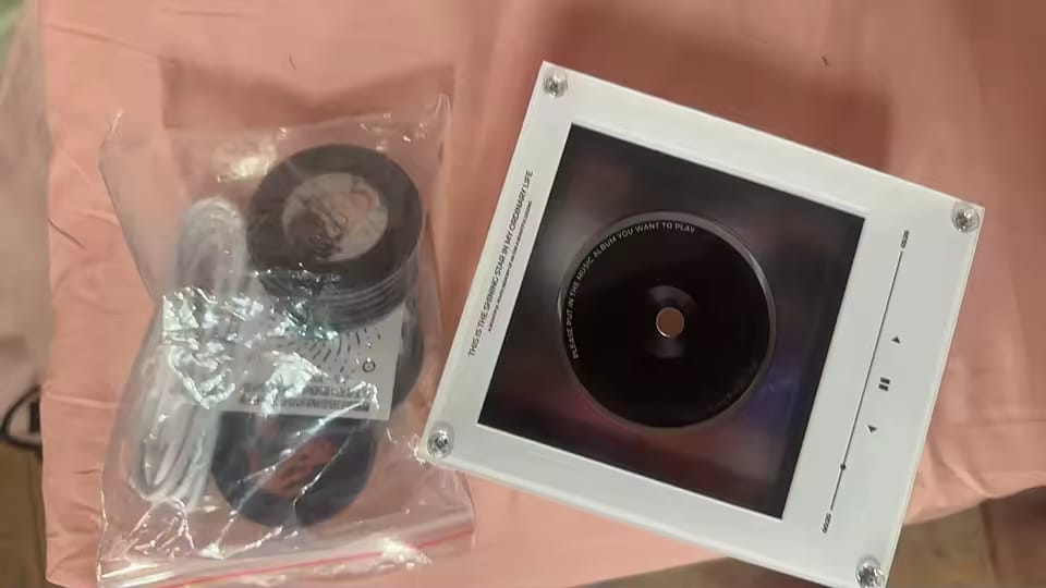 Customer photo review of Musikplayer Magnet - Mit Drehfunktion
