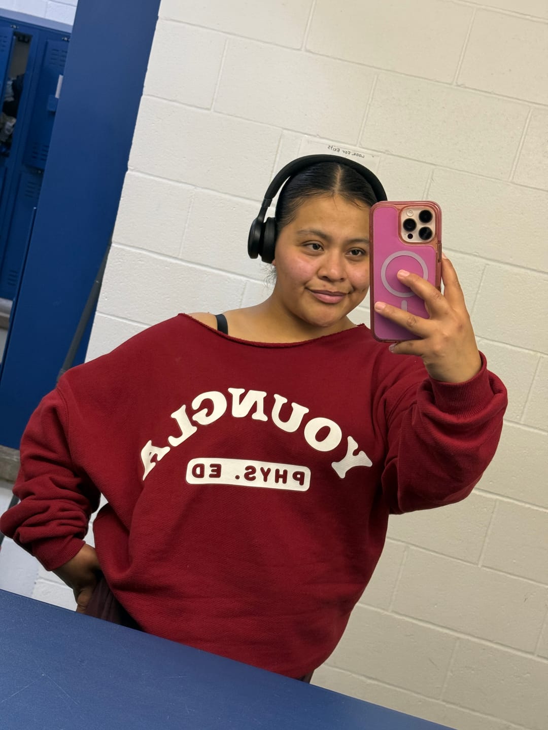 Customer photo review of W5198 - P.E. Crewneck