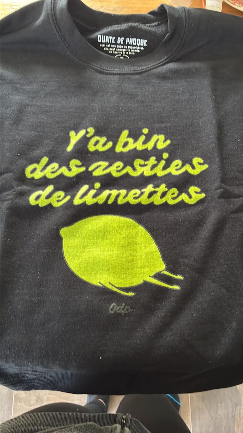 Customer photo review of Sweatshirt Limettes