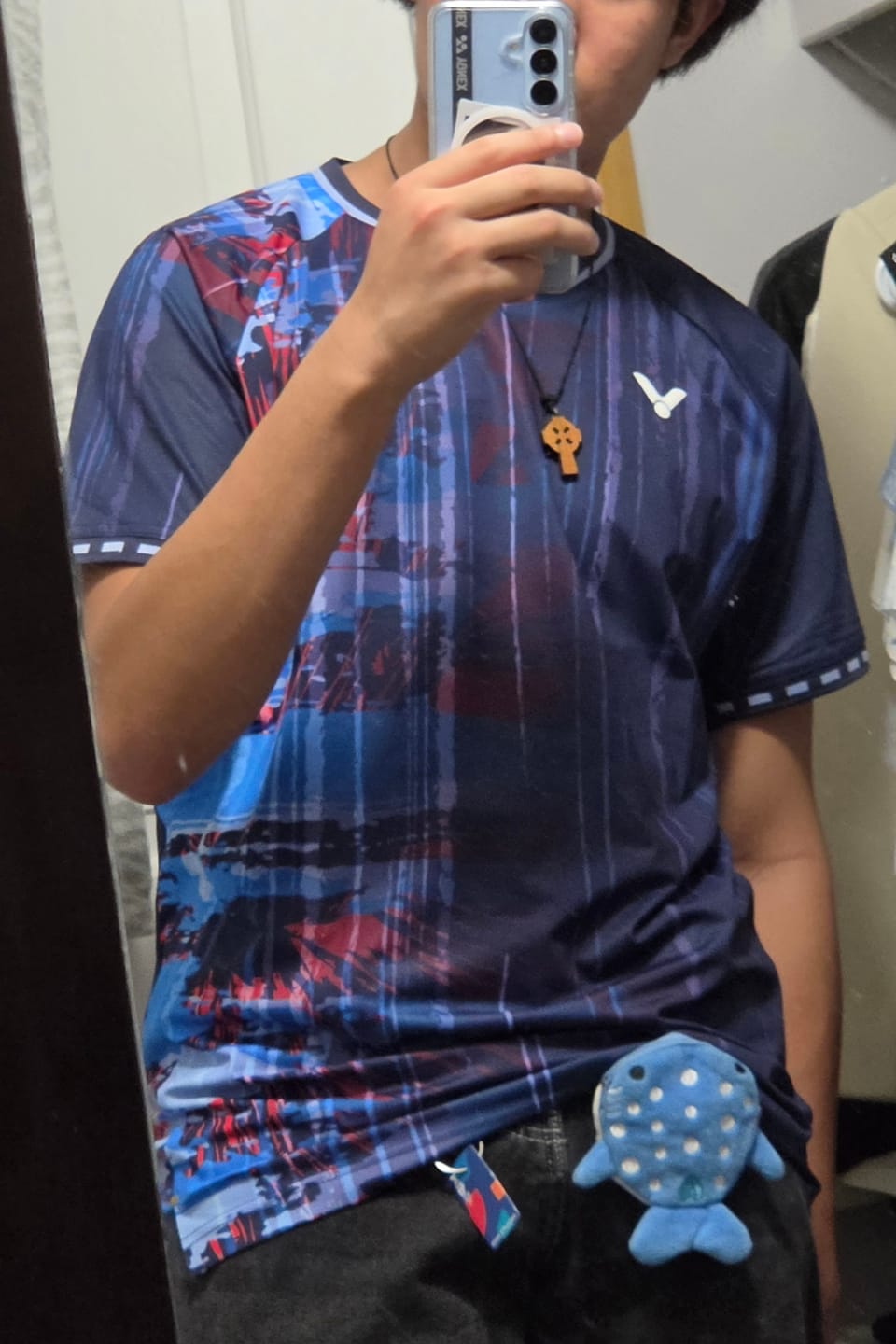 Customer photo review of Victor T-45002 Unisex Game Shirt