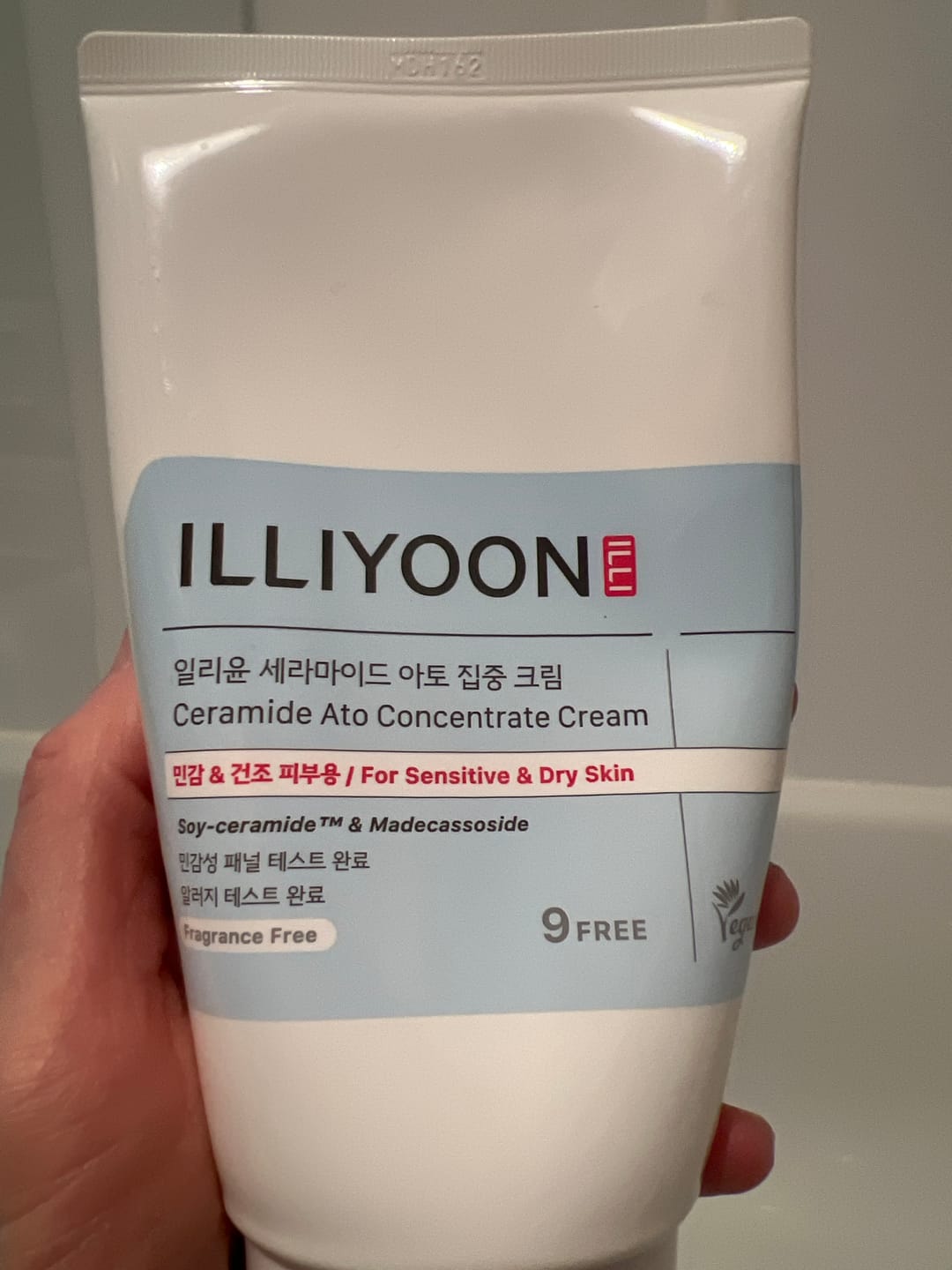 Customer photo review of Ceramide Ato Concentrate Cream 2025 [Tube Type]