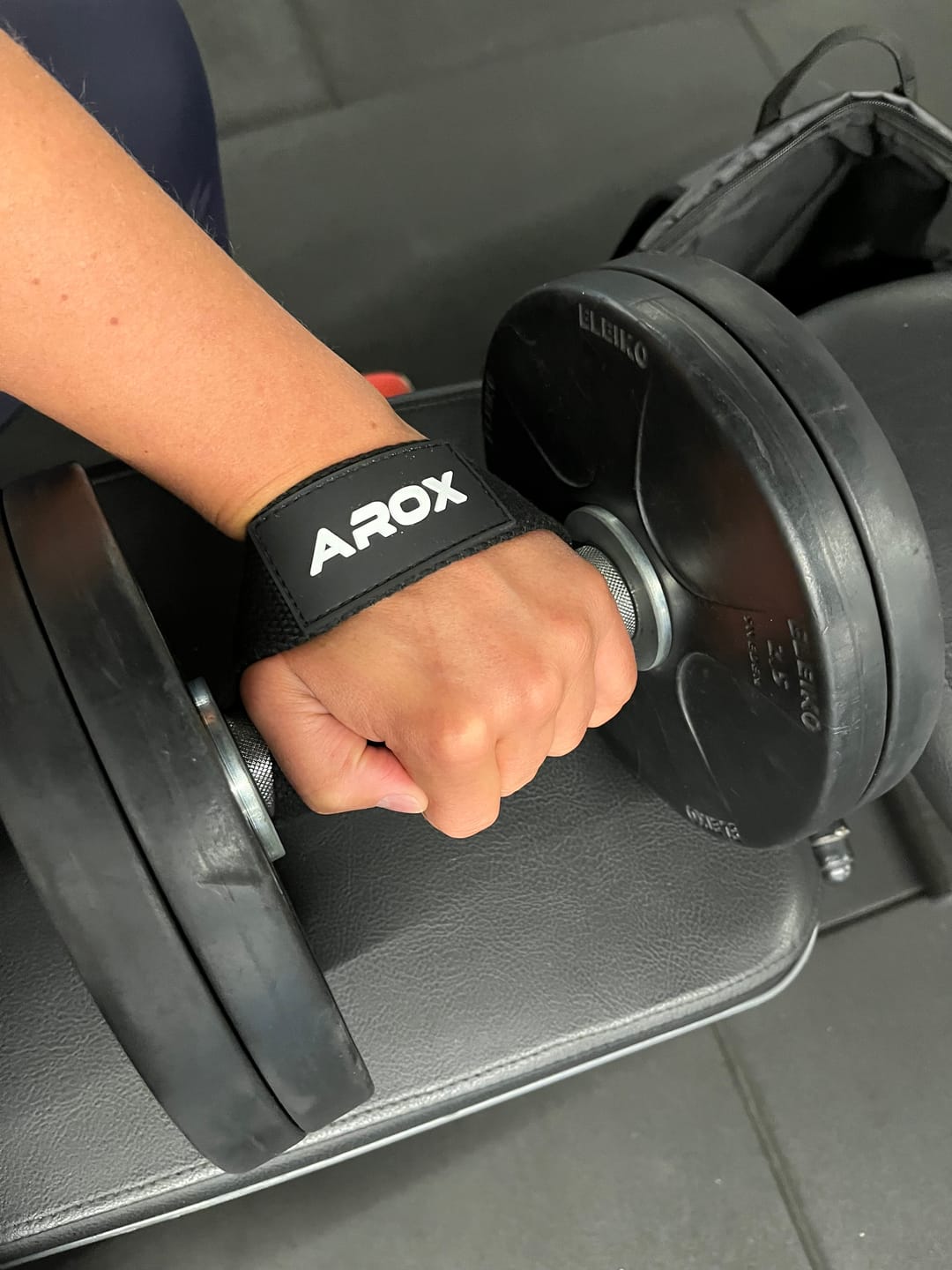 Customer photo review of Arox - Short lifting straps