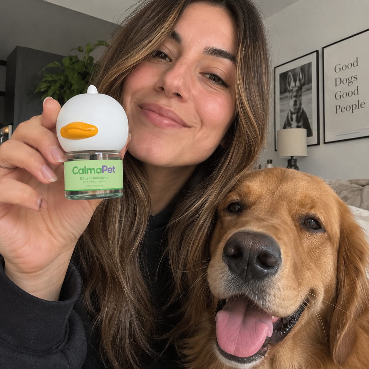 Customer photo review of Calmapet Kit de difusor calmante para perros