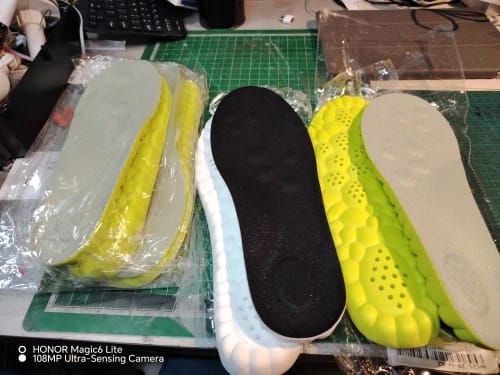 Customer photo review of Padel Oxy inlegzolen. 2 voor 1. Niet langer op halve kracht!