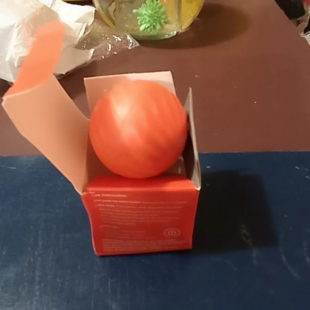 Customer photo review of Pelota Interactiva para Perros y Gatos – Movimiento Automático + Carga USB-C