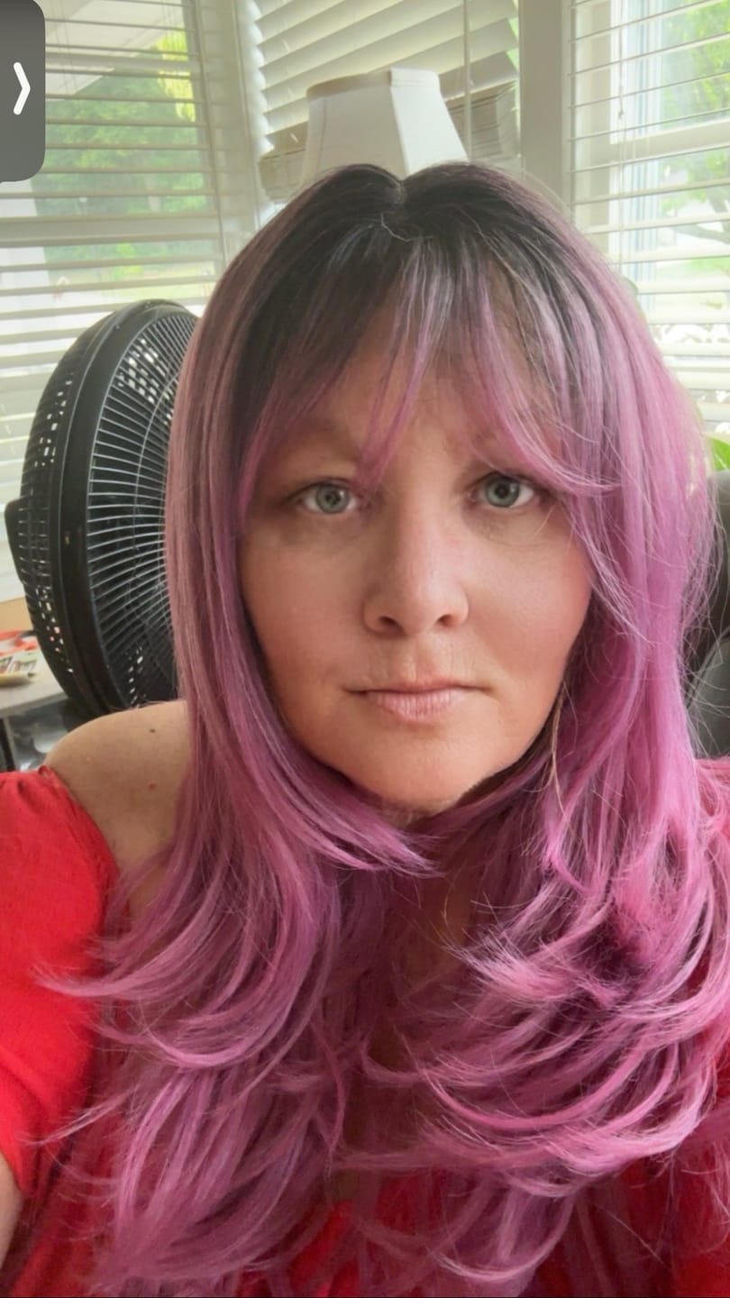 Customer photo review of Outre Glueless HD Lace Front Wig - CASTINE