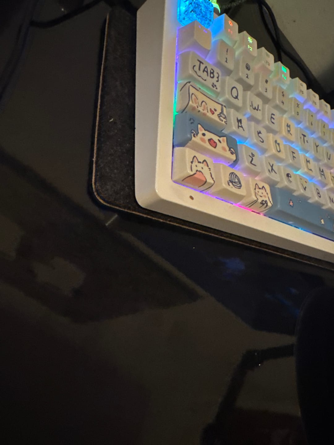 Customer photo review of Swagkeys - Knight V4 Premium Mechanical Keyboard Stabiliser Set