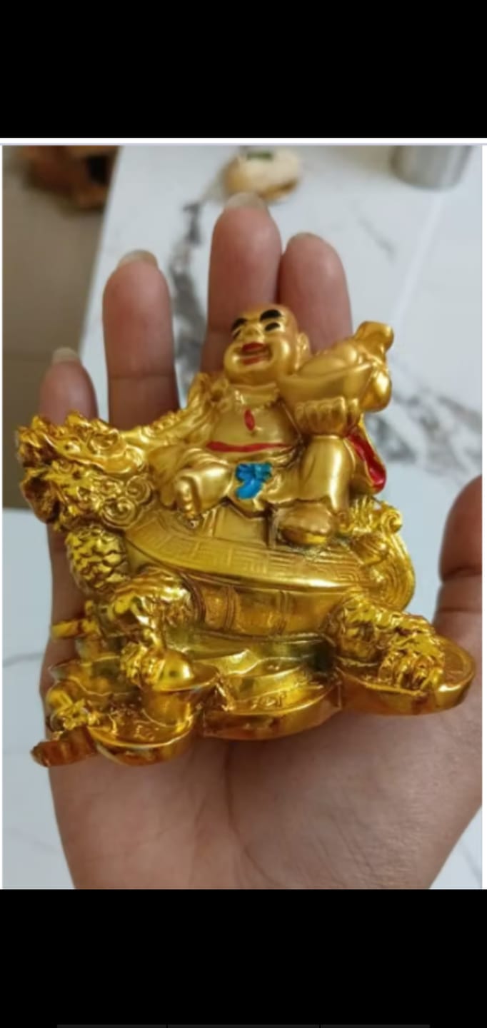 Customer photo review of Golden Dragon Buddha Statue – Wealth & Prosperity Home Decor