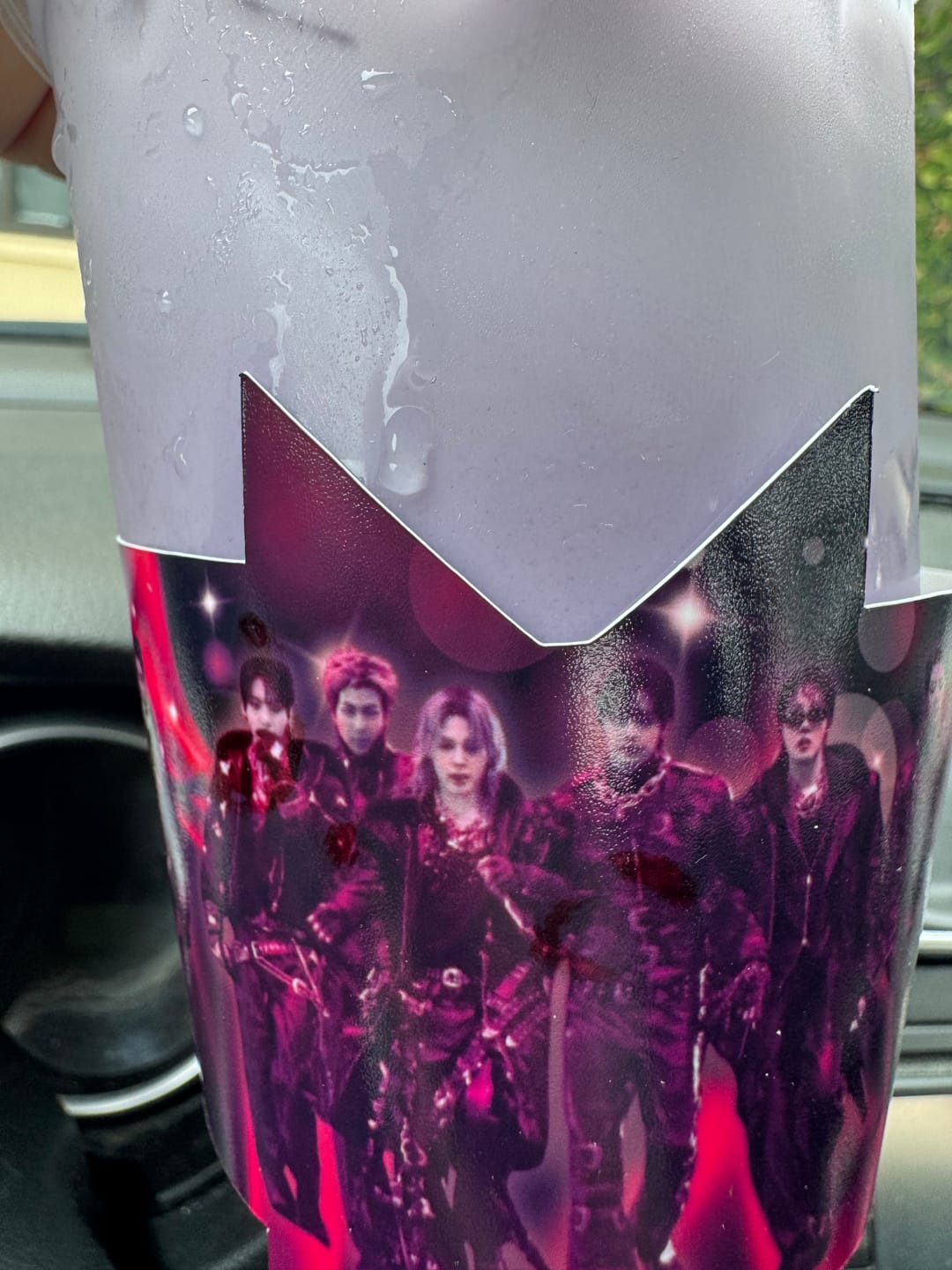 Customer photo review of BTS Arirang Pre- & Post-Concert Concert Cupsleeve Event - Tiers