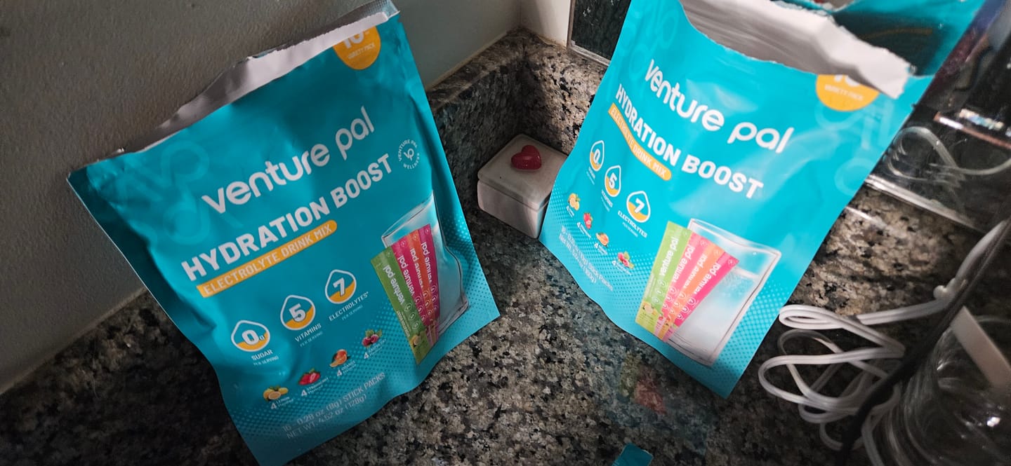 Customer photo review of Sugar Free Electrolyte Powder Packets