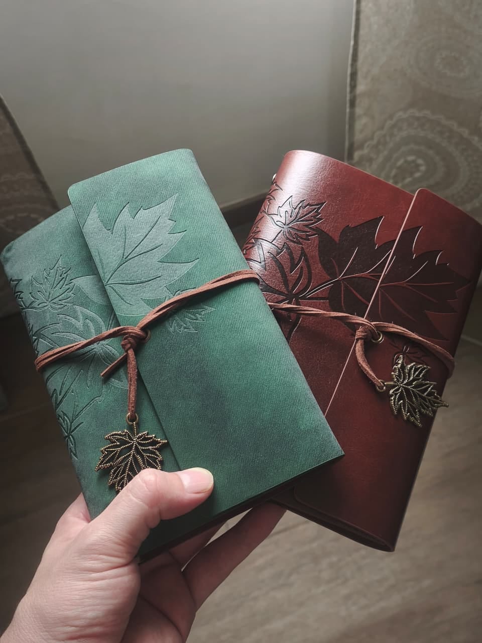 Customer photo review of Notebook Vintage 📜✒️