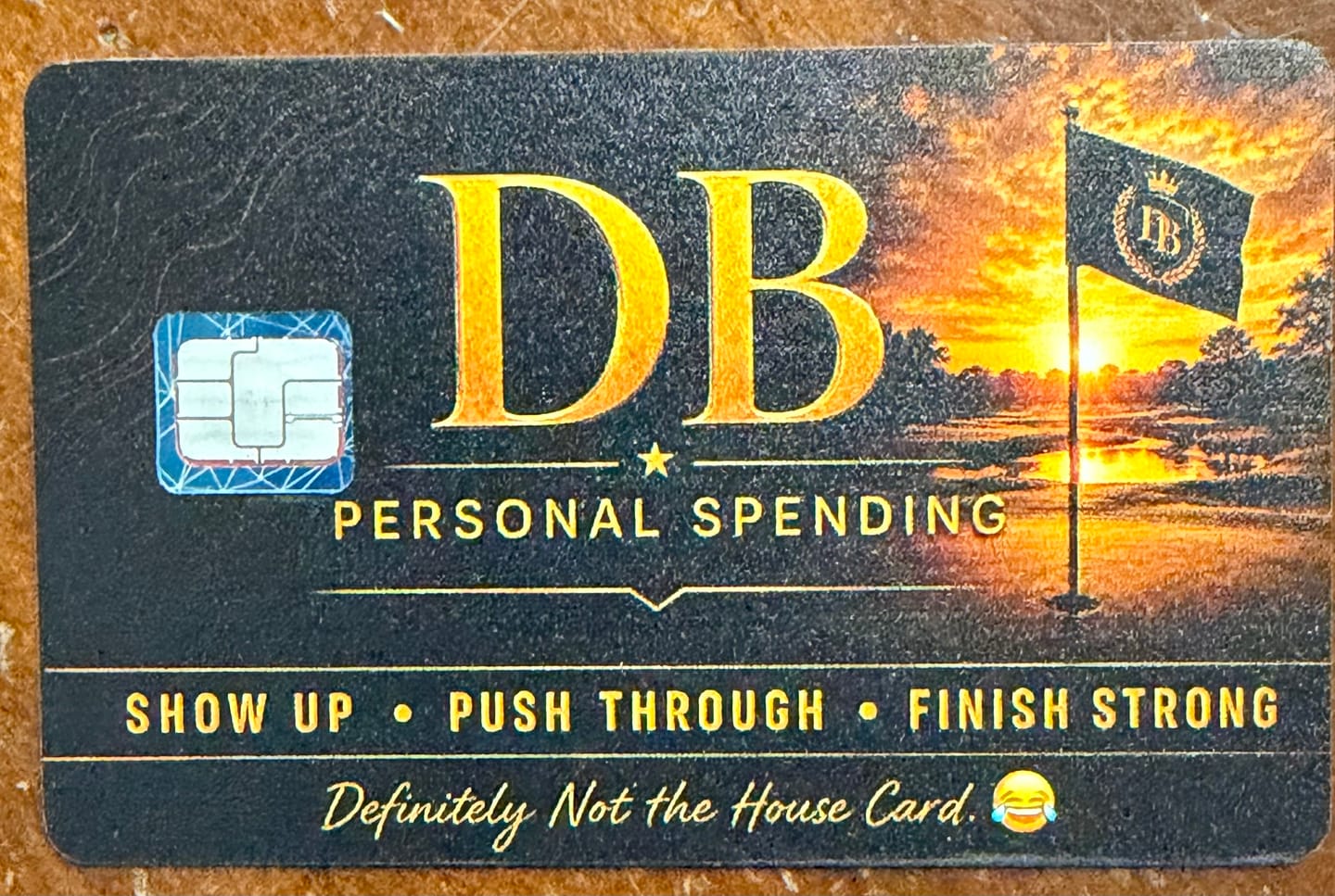Customer photo review of Print Custom Credit Card Stickers
