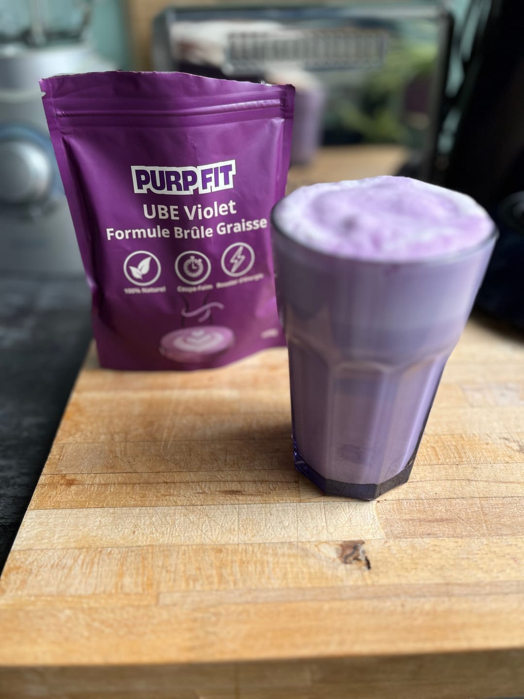 Customer photo review of PURPFIT® - Ube Minceur, Énergie & Équilibre