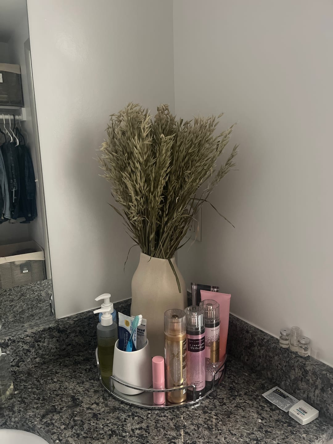 Customer photo review of Natural Dried Oat Grass 3.5 oz Bunch