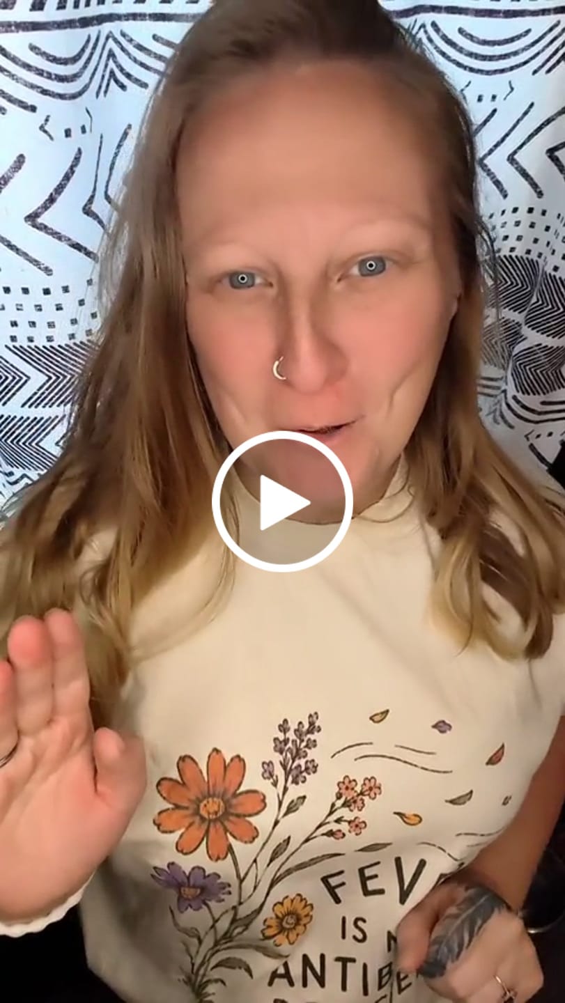 Customer video review of Fever is Not Antibiotic Deficiency T-shirt