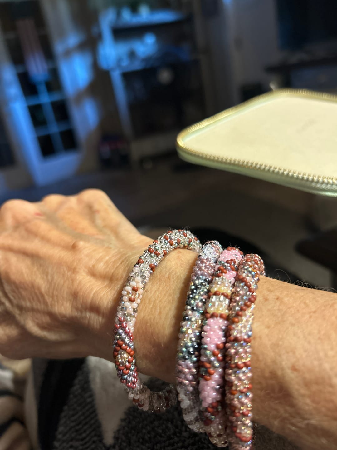 Customer photo review of Snowlight & Rust