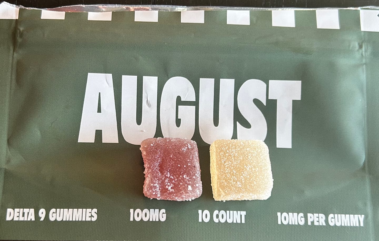 Customer photo review of THC Gummies