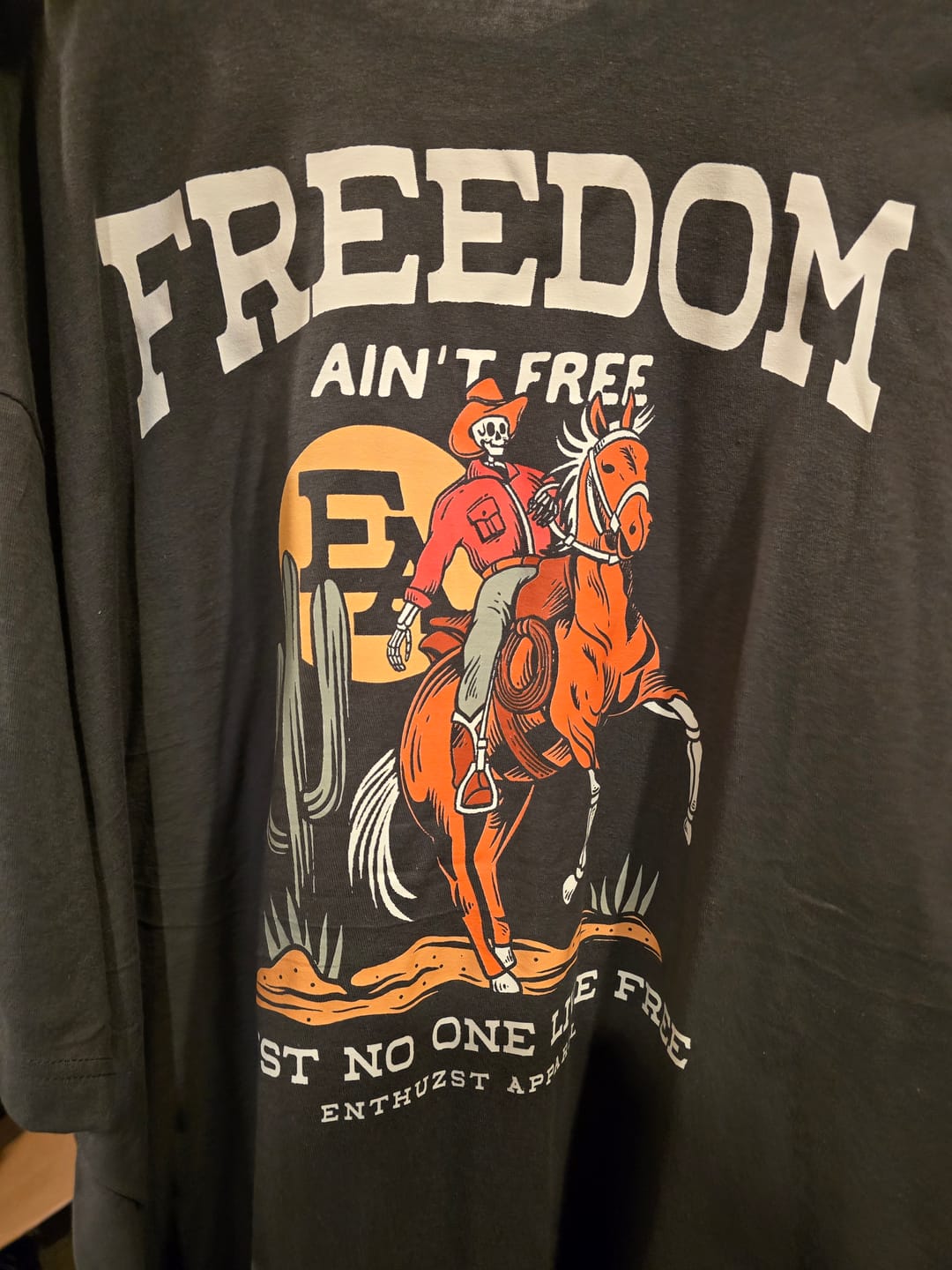 Customer photo review of FREEDOM TEE