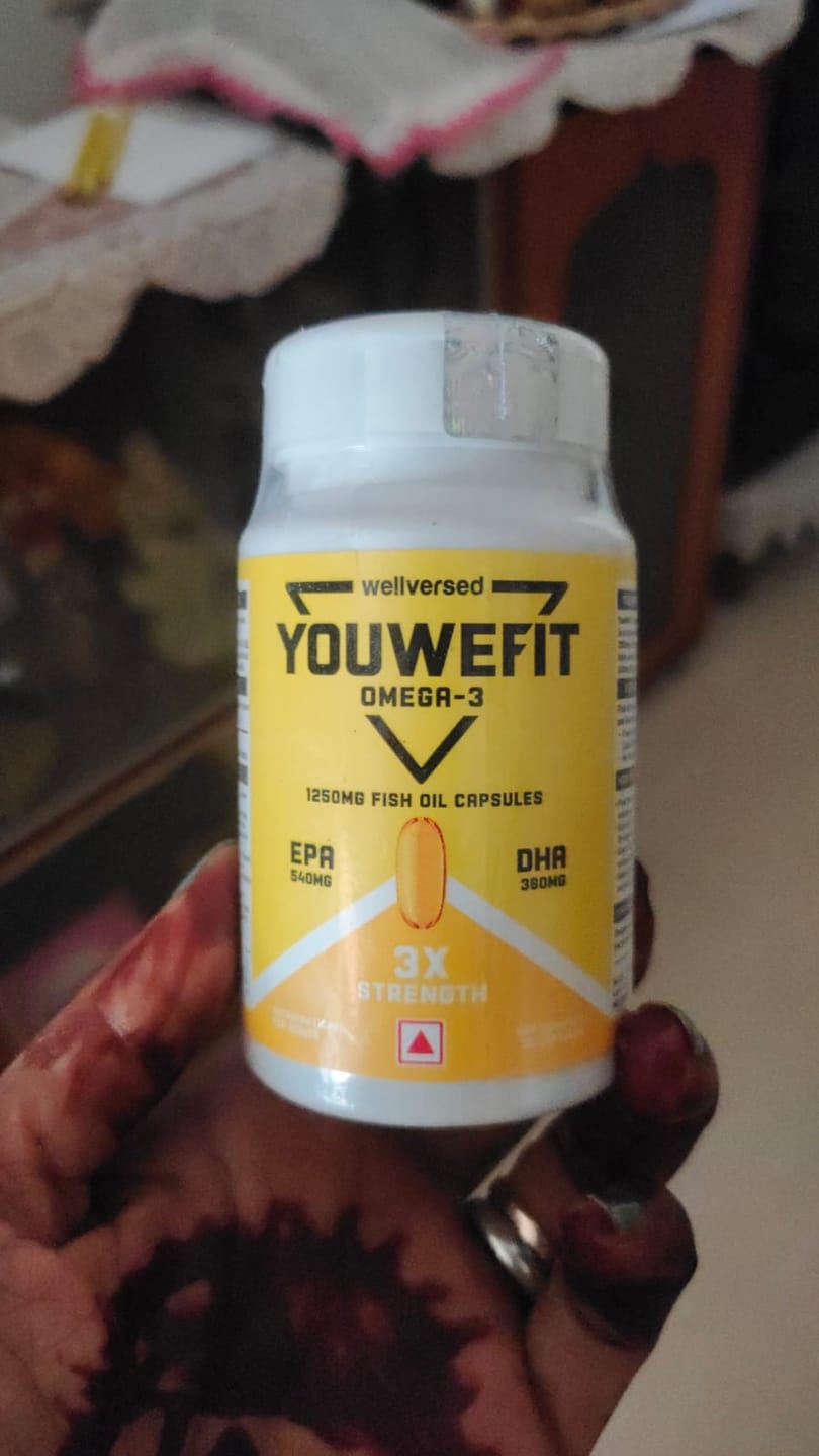 Customer photo review of YouWeFit Omega-3 Fish Oil (30 Capsules), 1250mg