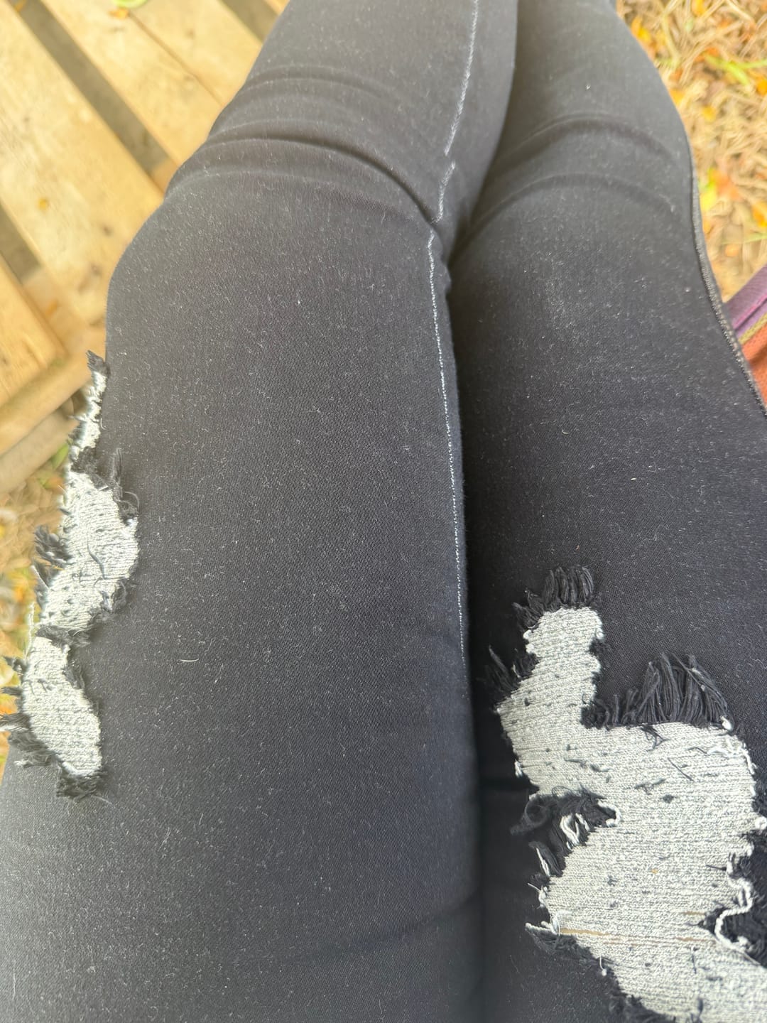Customer photo review of Amber Sky Butt Lift Jeans 15792