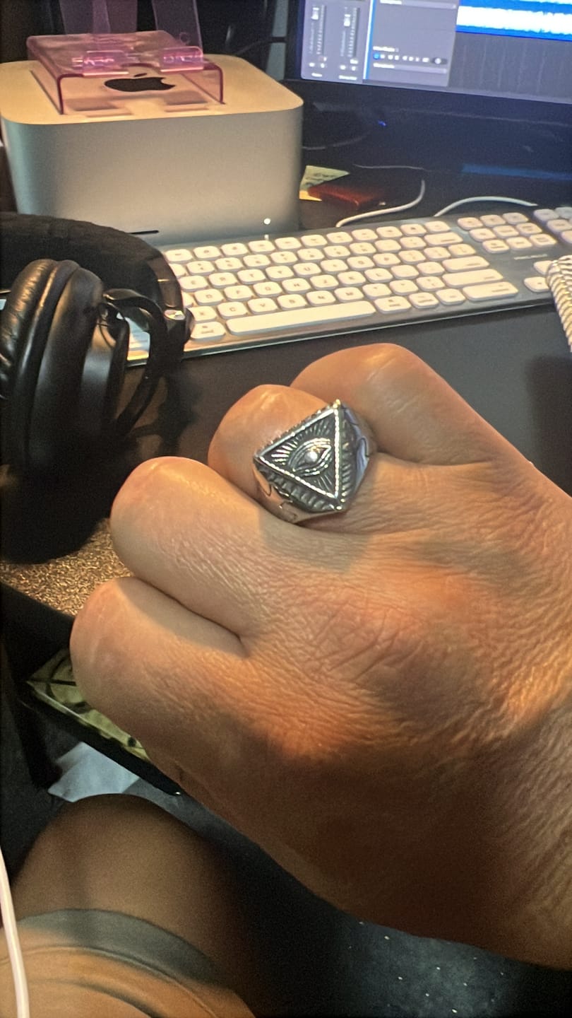 Customer photo review of ALL SEEING PYRAMID.