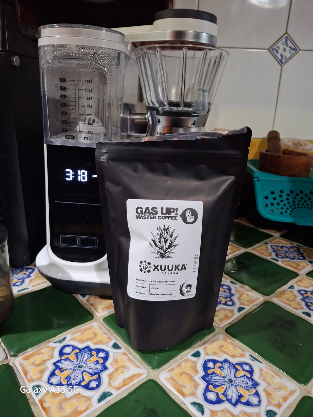 Customer photo review of CAFÉ EDICIÓN ESPECIAL - GEISHA EXPERIMENTAL CON MEZCAL | PROCESO NATURAL