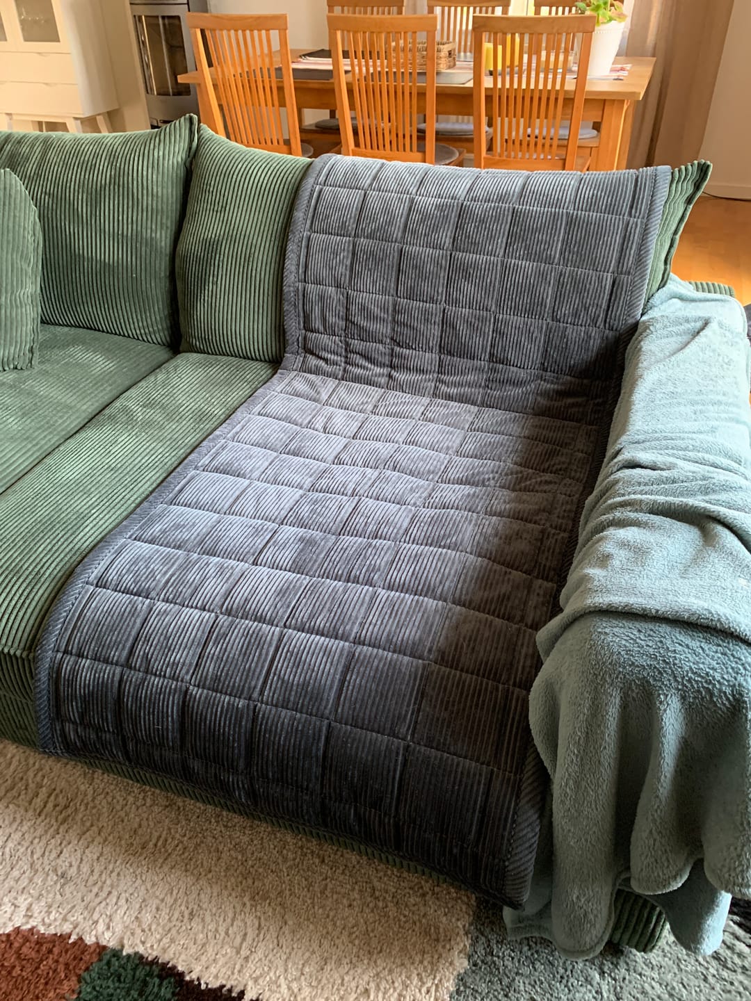 Customer photo review of Tassify - Soffskydd