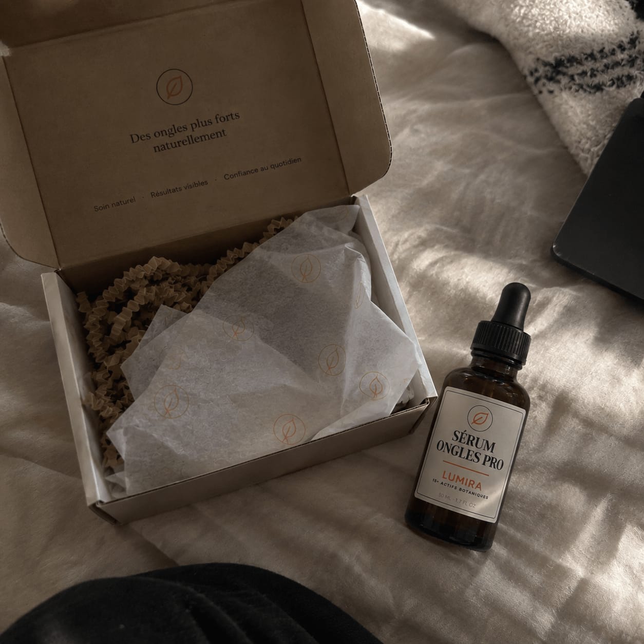 Customer photo review of Sérum Ongles Pro