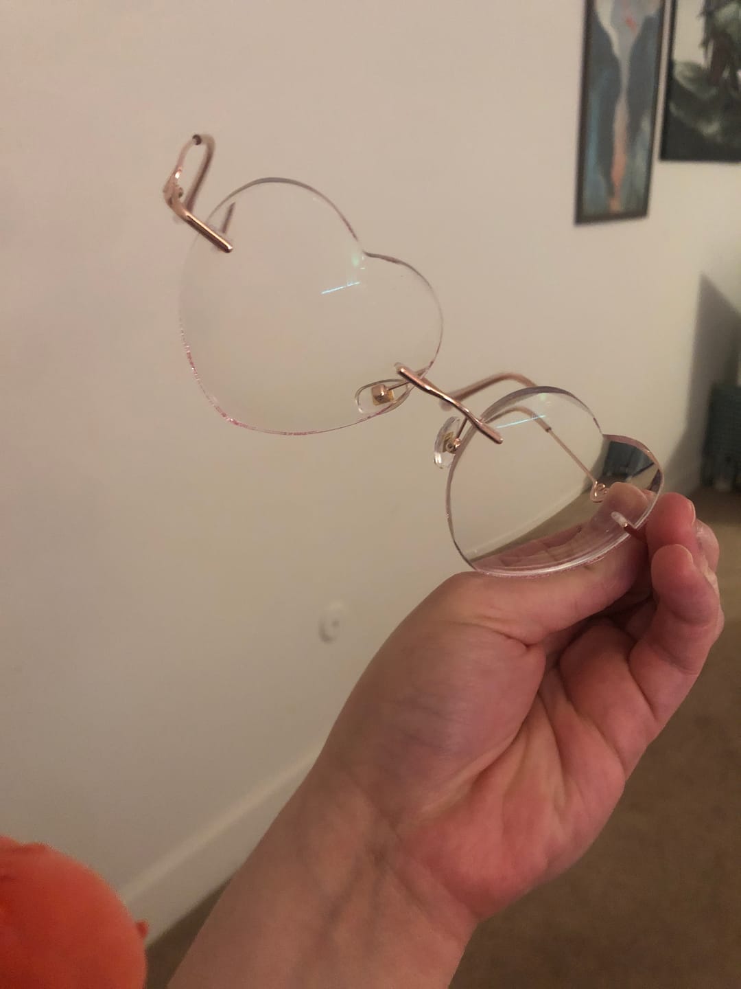 Customer photo review of Lovie Eyeglasses