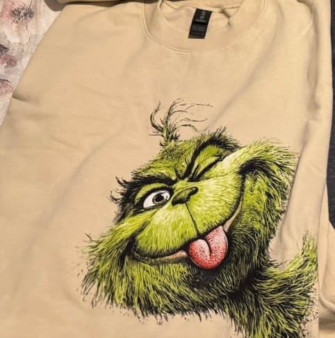 Customer photo review of Silly Goof Sweatshirt