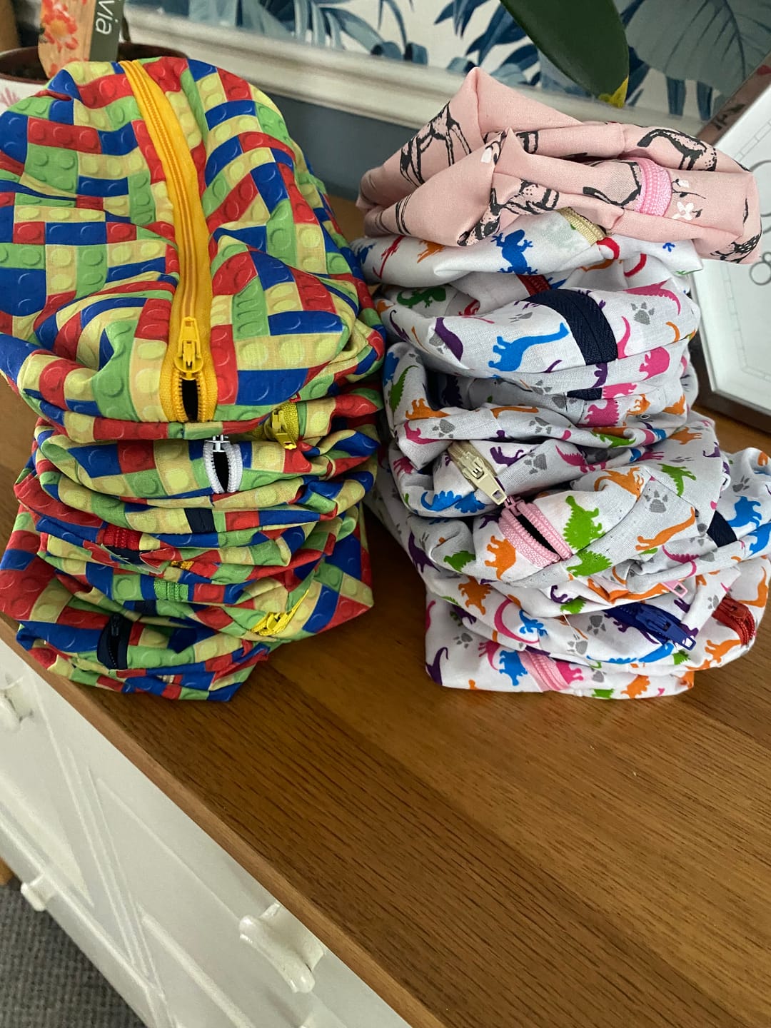 Customer photo review of Pixel Bricks Polycotton Fabric