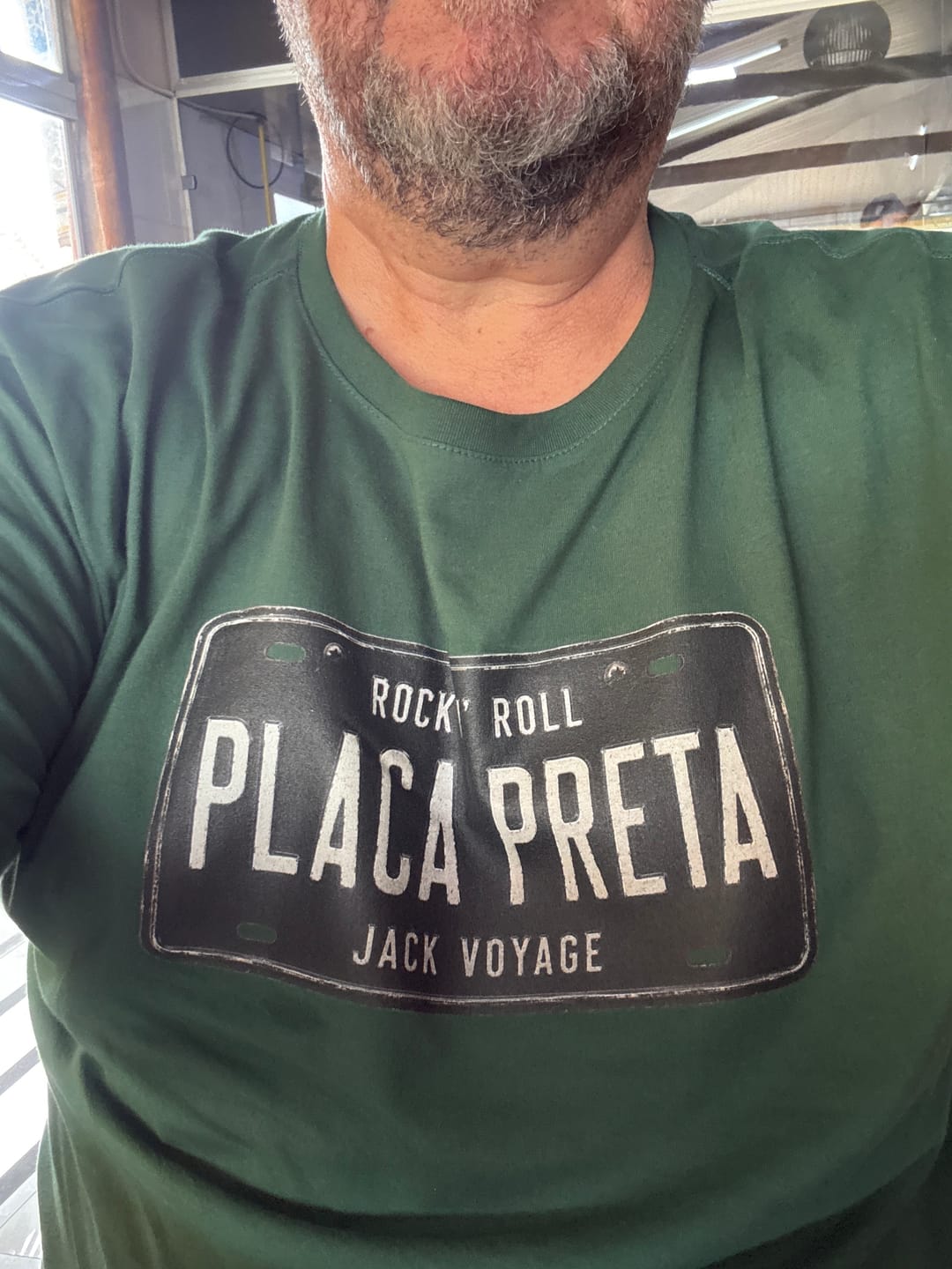 Customer photo review of Camiseta placa preta jack voyage