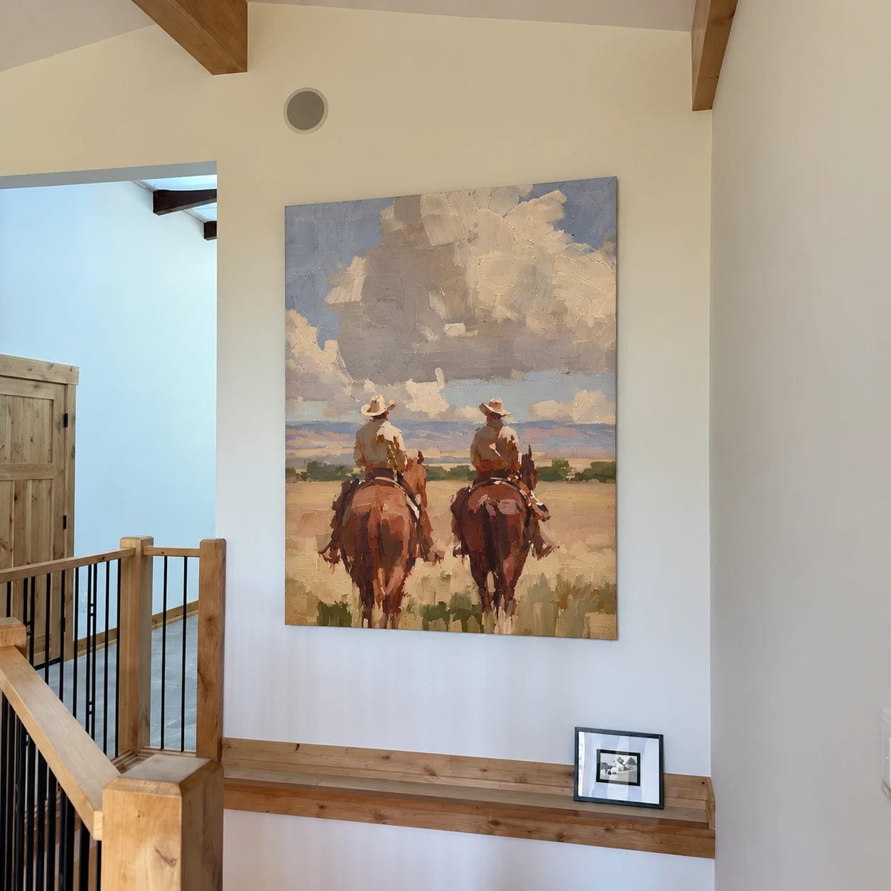 Customer photo review of Western Landscapes Art｜Riding Together