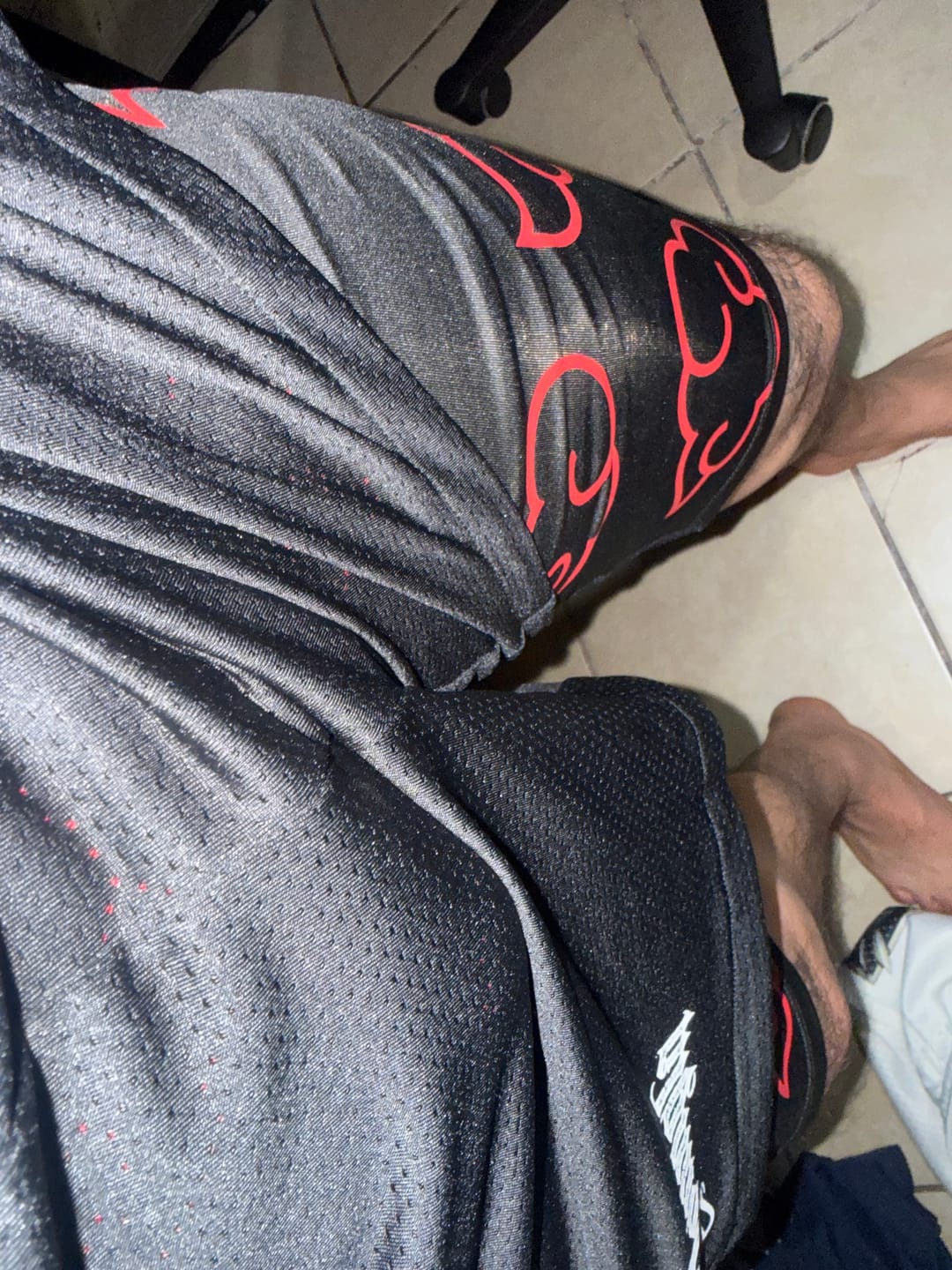 Customer photo review of 1094 - Naruto Compression Shorts