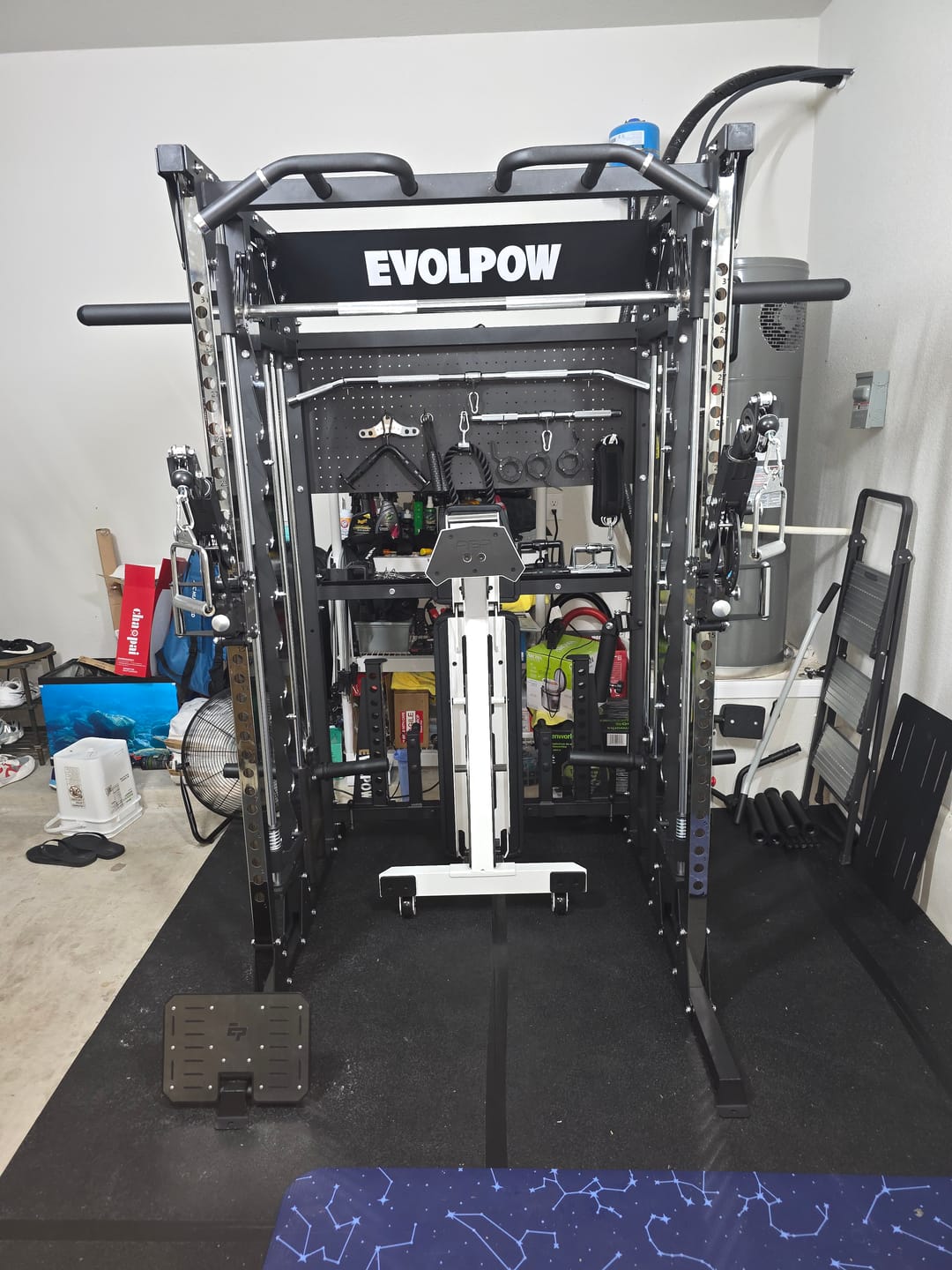 Customer photo review of EVOLPOW M2B Pro Brute All-In-One Smith Machine Home Gym