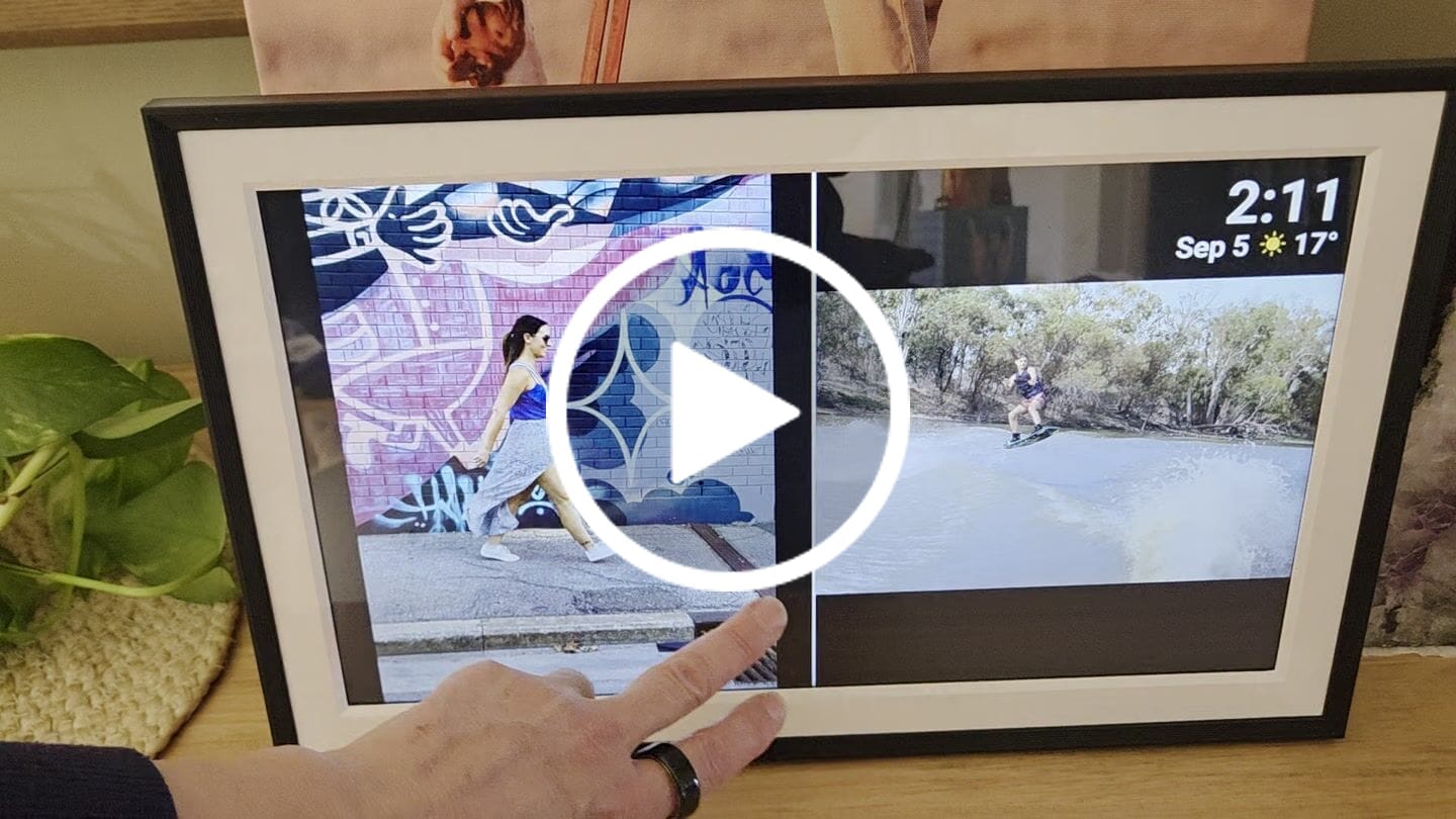 Customer video review of Digital Photo Frame
